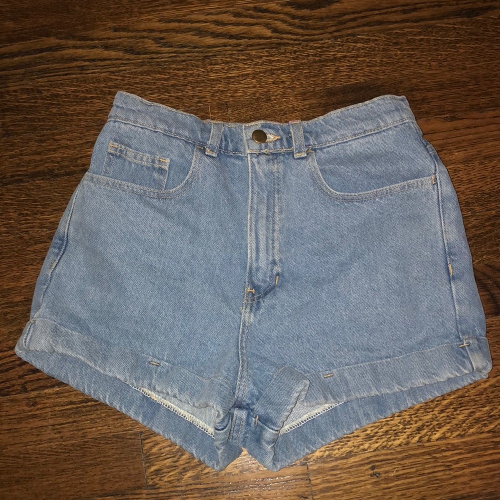 American Apparel Jean Shorts